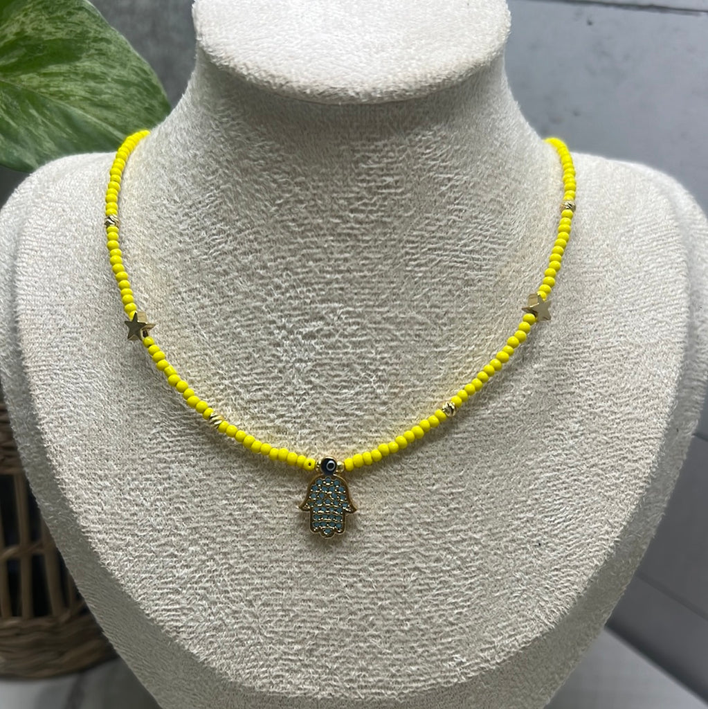 Lucky Yellow neckless