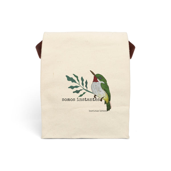 Canvas Lunch Bag With Strap san pedrito