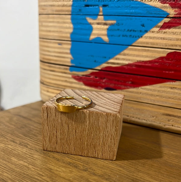 Puerto Rico Ring Gold
