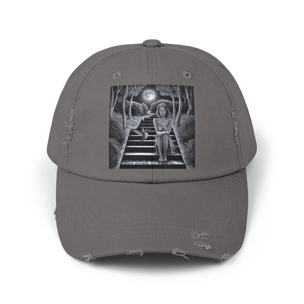 el Picaflor y Yo Unisex Distressed Cap