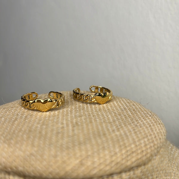 My Gold Heart Ring