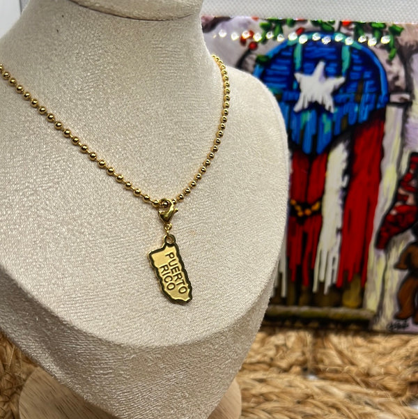 Puerto Rico Bead chain gold