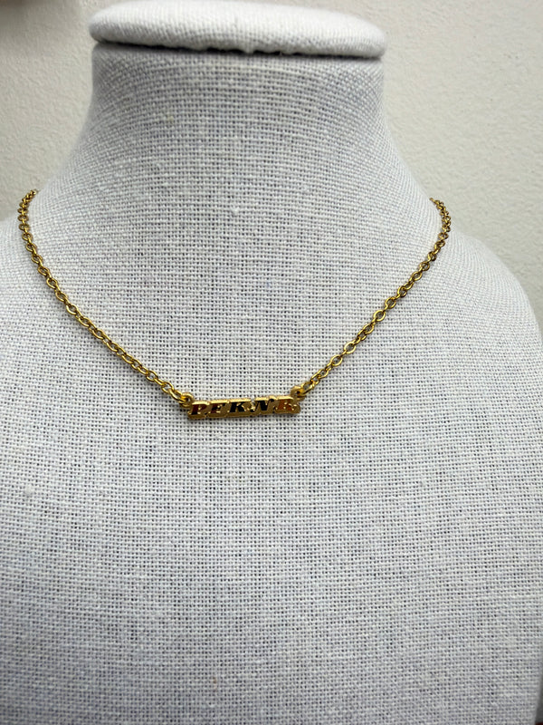 PFKNR neckless gold