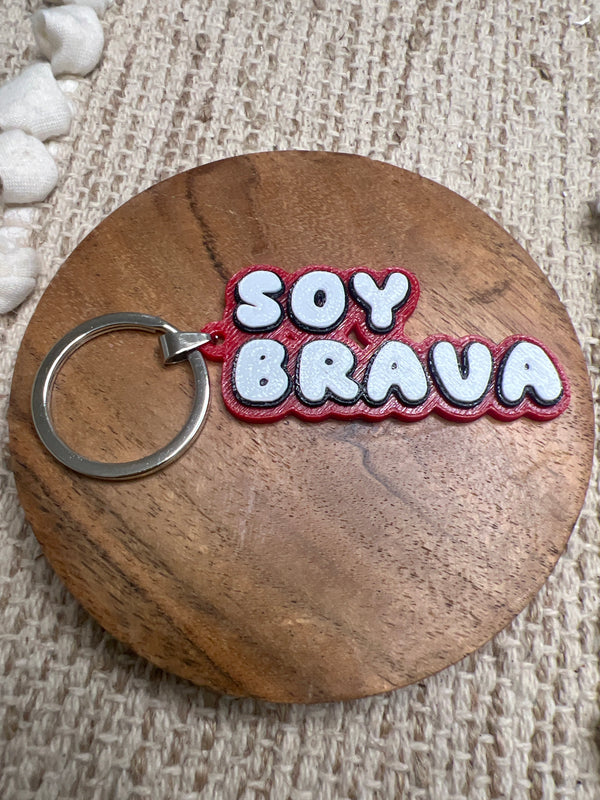 Soy Brava Keychains