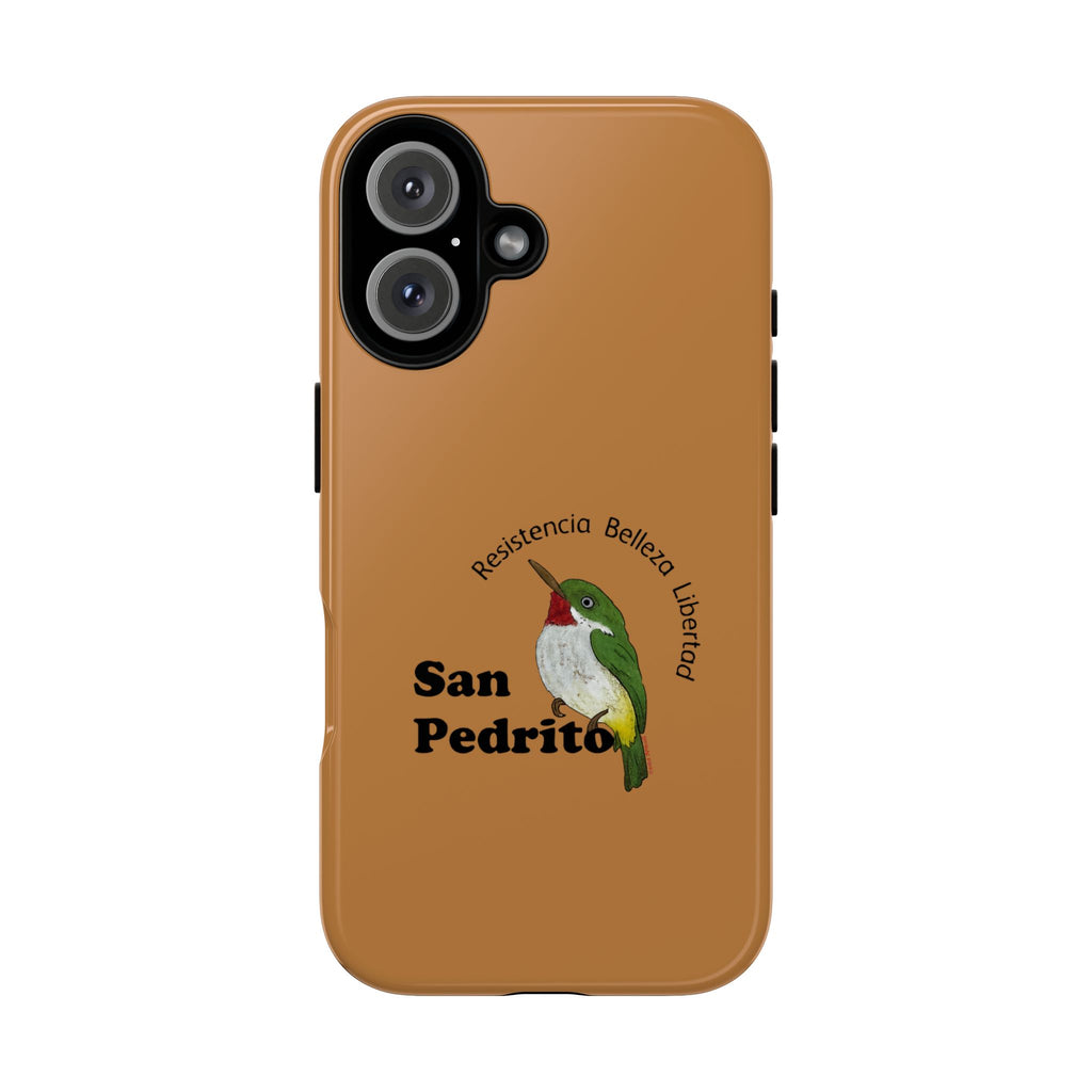 San Pedrito Phone Case — Resistencia Belleza Libertad Parrot Tough Protective Case