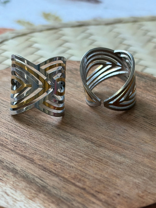 Infinity Doble tone Ring