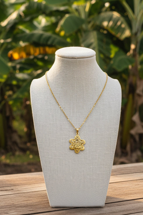 100% Taino Gold necklace