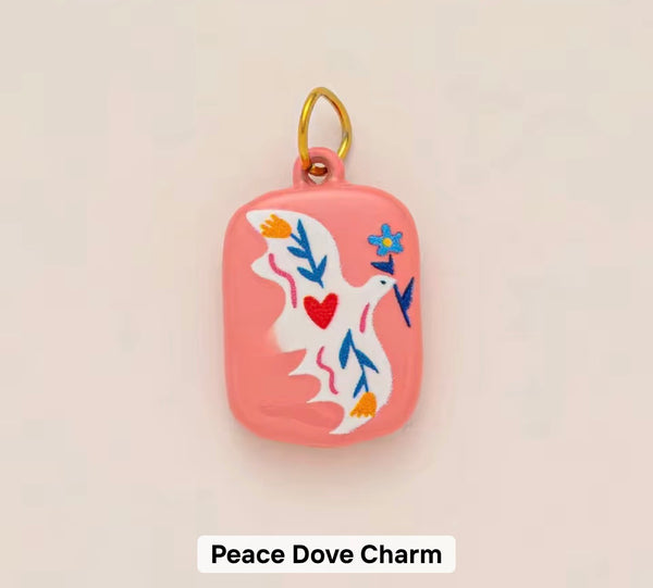 Peace Dove Charm