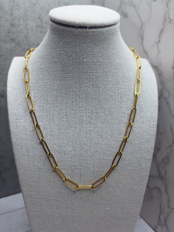 Paper Clip Style chain