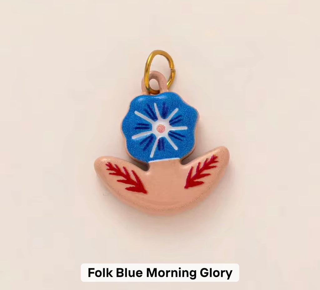 Folk Blue Morning Glory