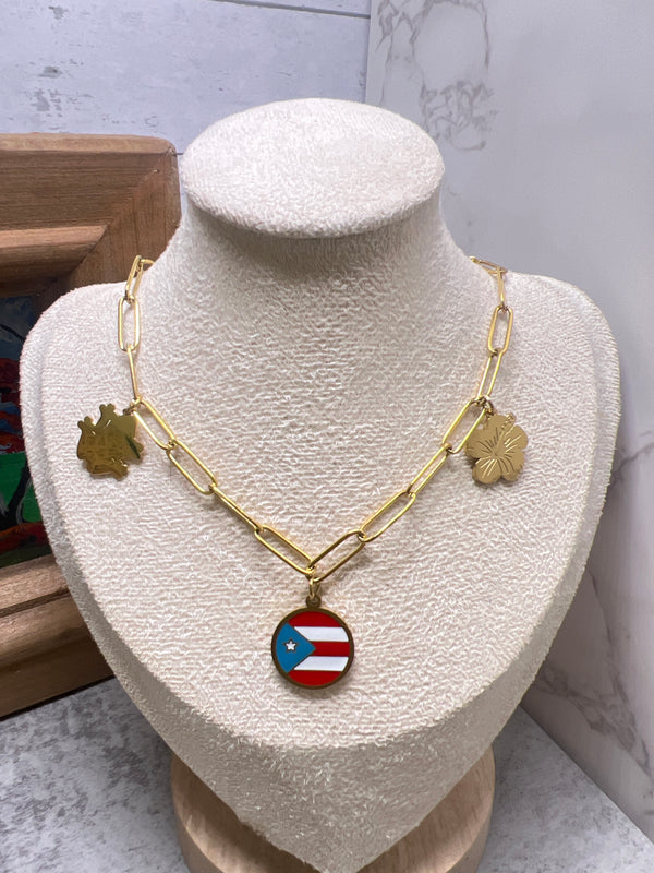 Mi Cultura neckless gold