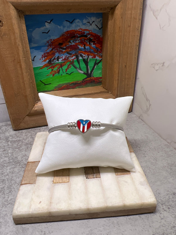 Nautical PR Bangle silver