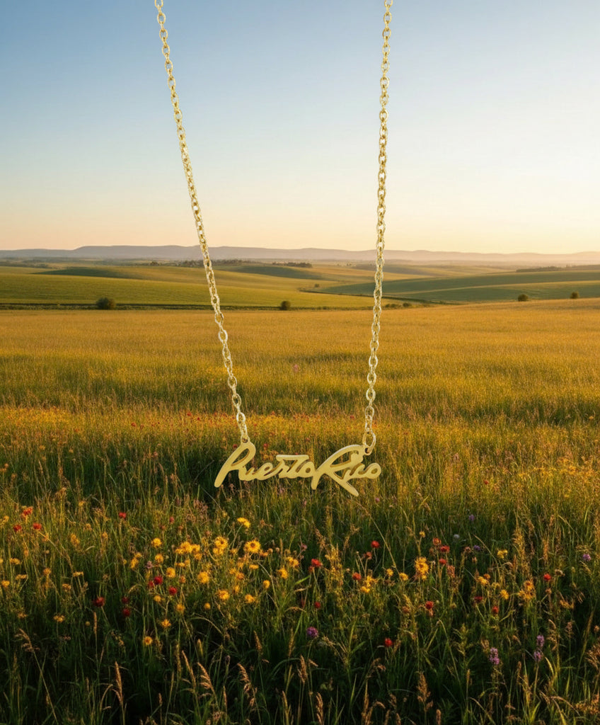 Puerto Rico full neckless gold