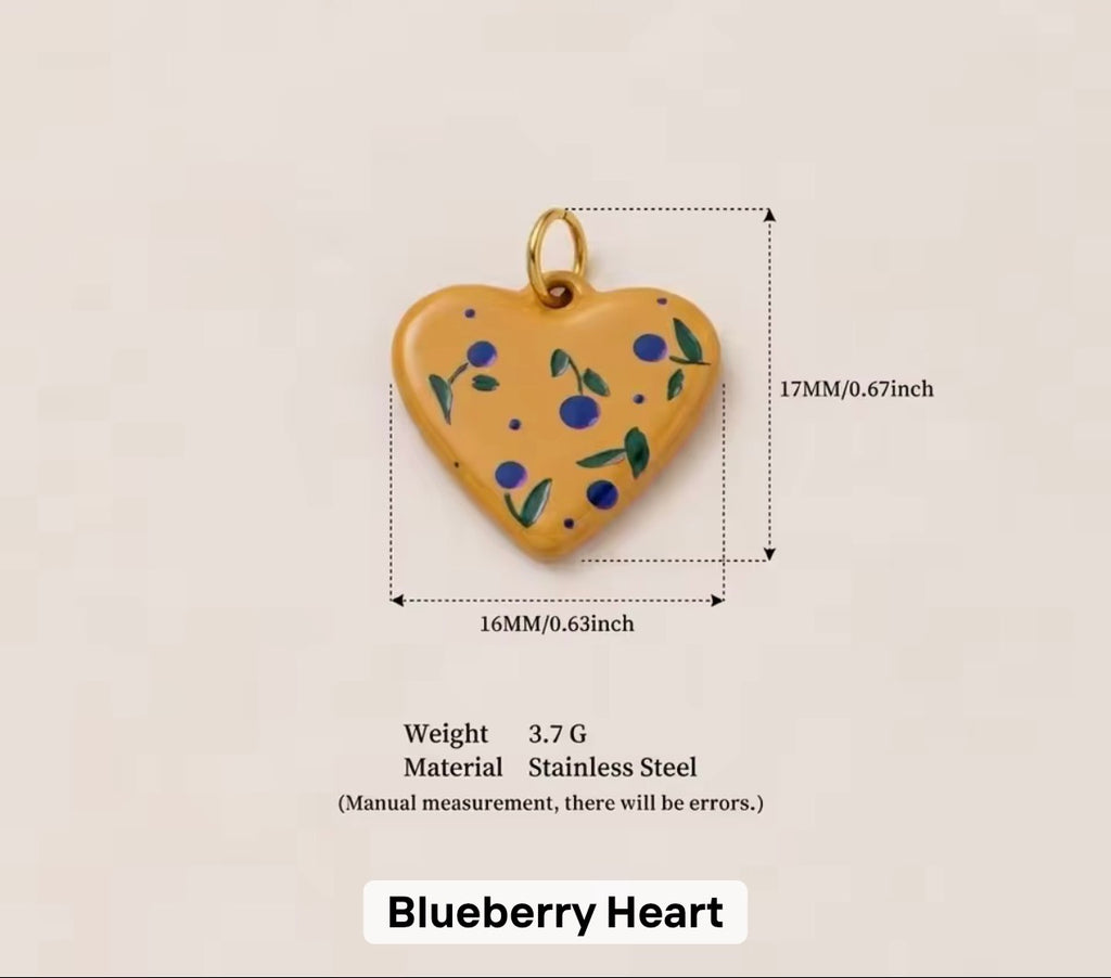 Blueberry heart