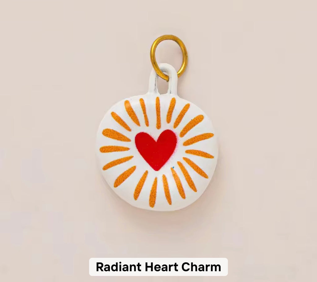 Radiant Heart Charm
