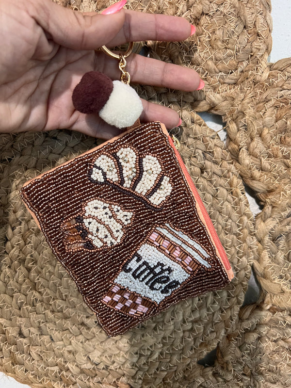 Coffee mini clutch