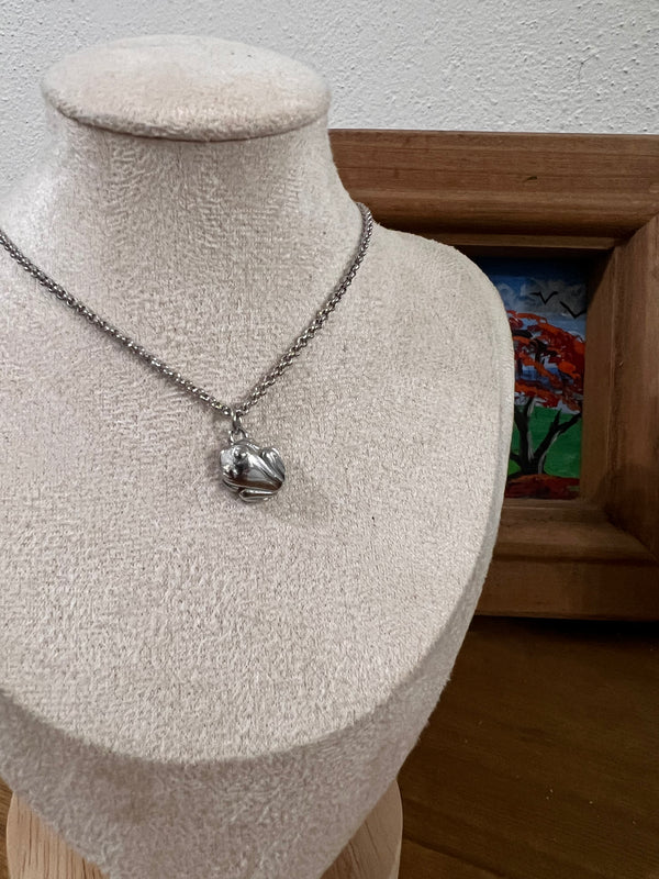 El Coquí neckless silver