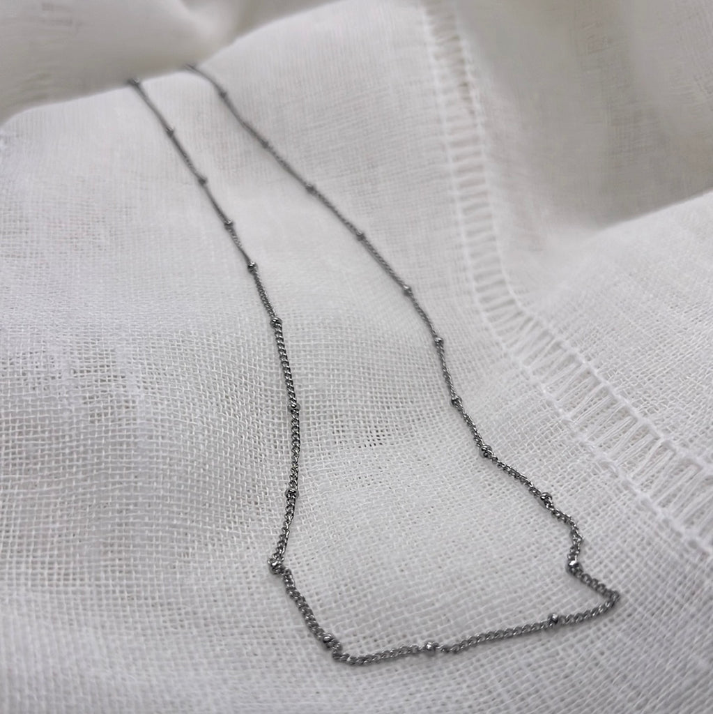 Bead Silver Chain