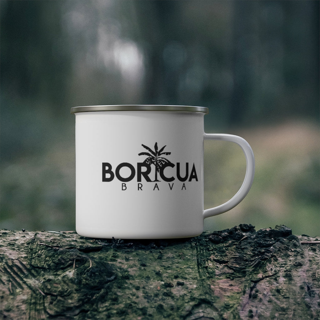 Enamel Camping Mug Boricua Brava