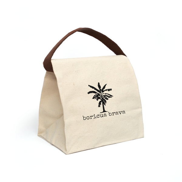 Canvas Lunch Bag With Strap