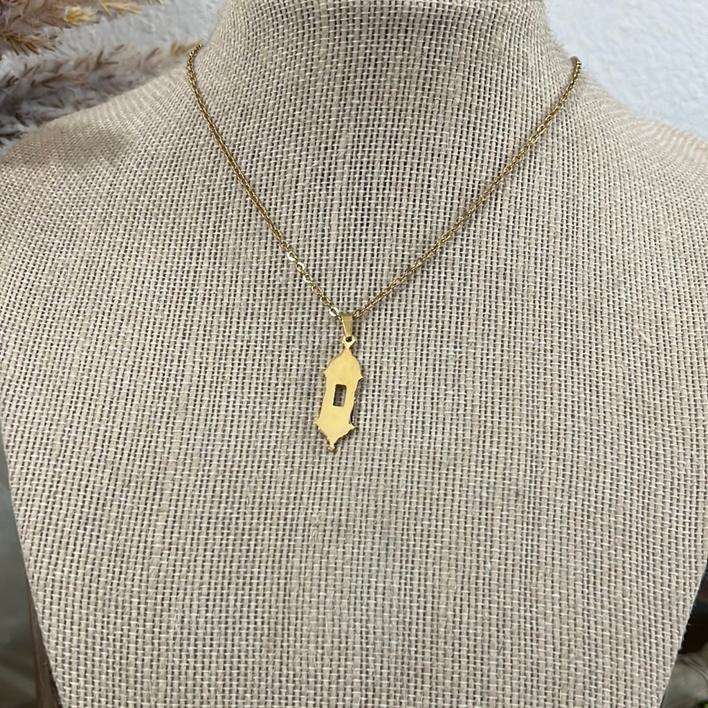 Cadena Garita Dorada